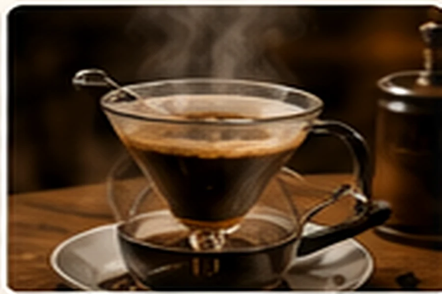 Penyeduhan kopi dengan metode pour over